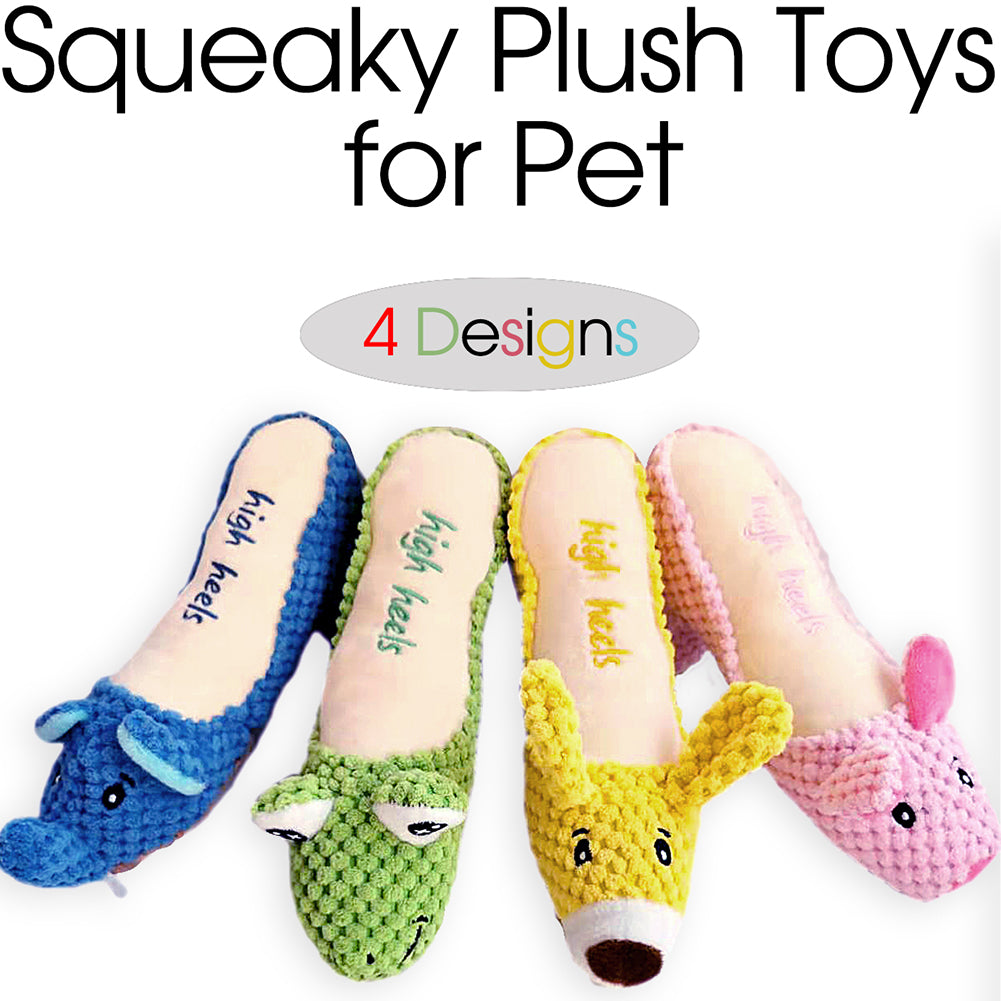 Bark Lover Plush Dog Toys, Interactive Squeaky Toy for All Dogs, Small, Medium or Large, Durable Stuffed Dog Toys with Squeaker, Teeth Cleaning for Your Dog