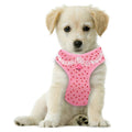 Bark Lover Pink Princess Dog Harness – Soft Lace Step-In Vest for Small Dogs & Puppies