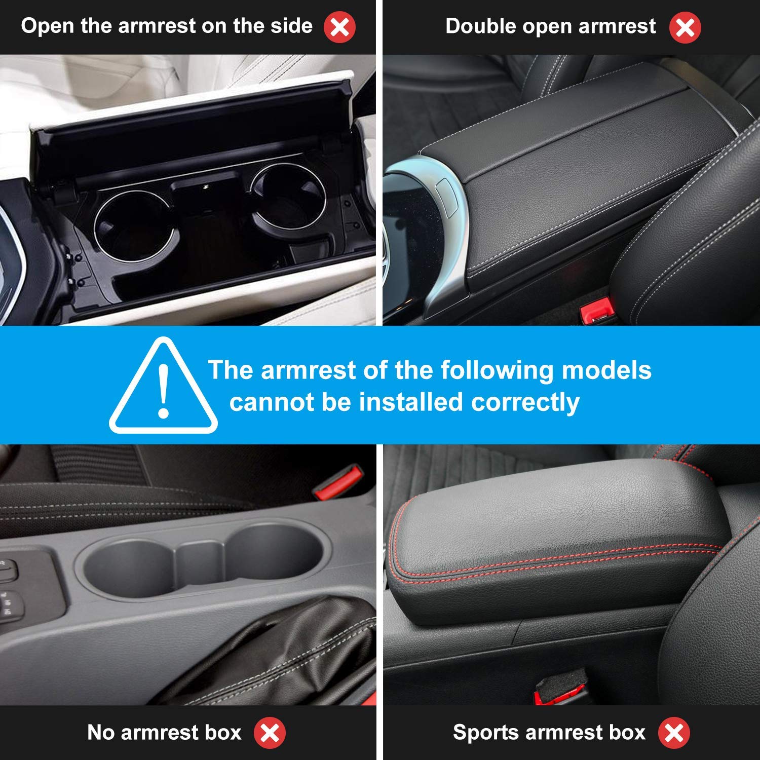 Bark Lover PU Leather Car Handbag Holder – Front Seat Organizer & Safety Barrier for Pets and Kids